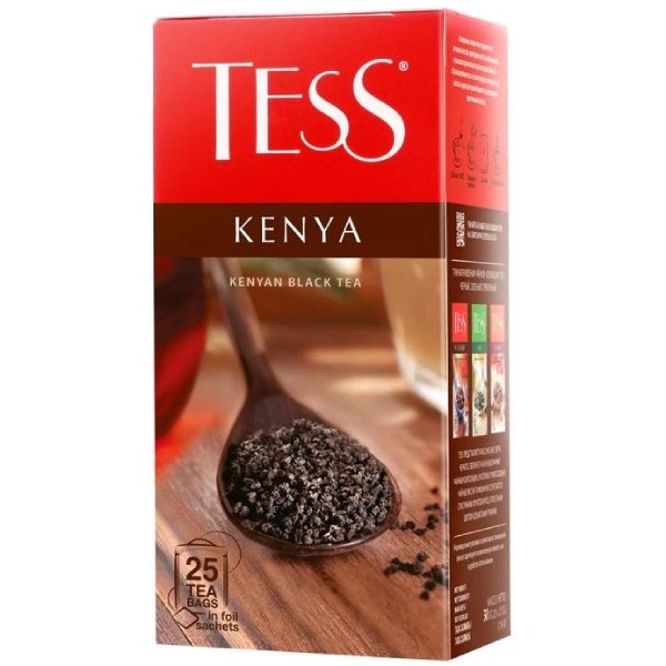 Սև թեյ «Tess Kenya» 25 փաթեթ