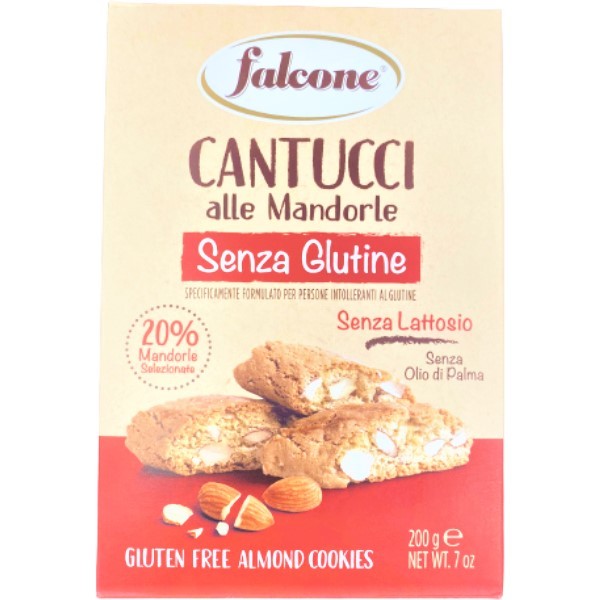 Cookies "Falcone" Cantuchi almond without gluten 200g