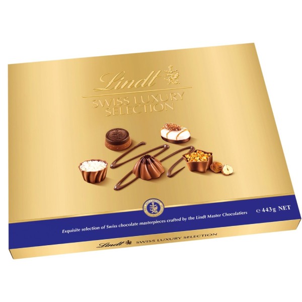 Շոկոլադե հավաքածու «Lindt Swiss Luxury» 443գր