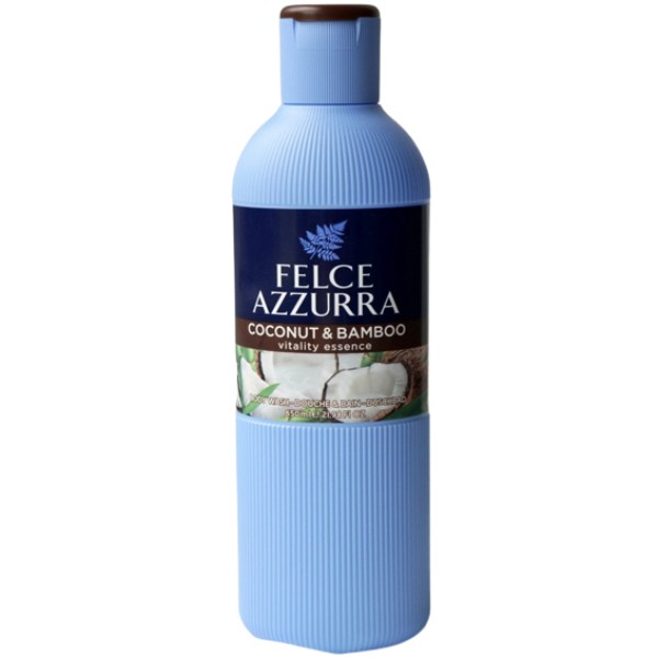 Shower gel "Felce Azzurra" coconut and bamboo 650ml