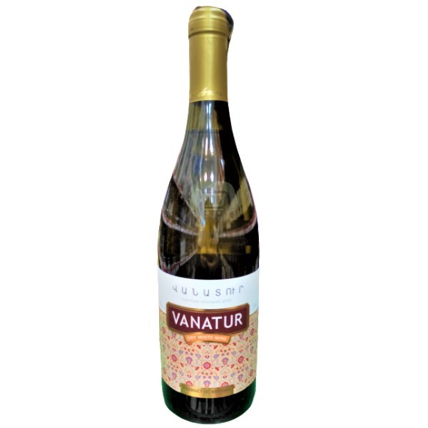 Вино "Vanatur" белое сухое 11.5% 0.75л