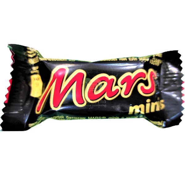 Шоколадный батончик "Mars Minis" кг