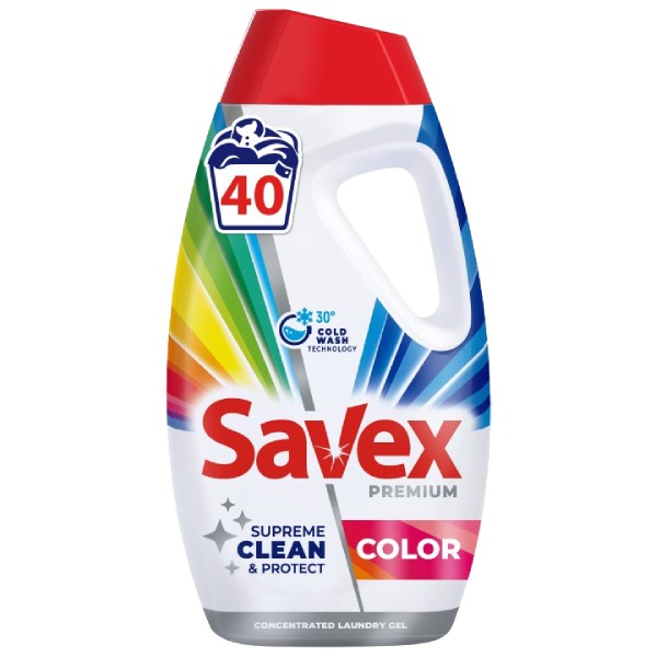 Washing gel "Savex" Premium Color 1.8l