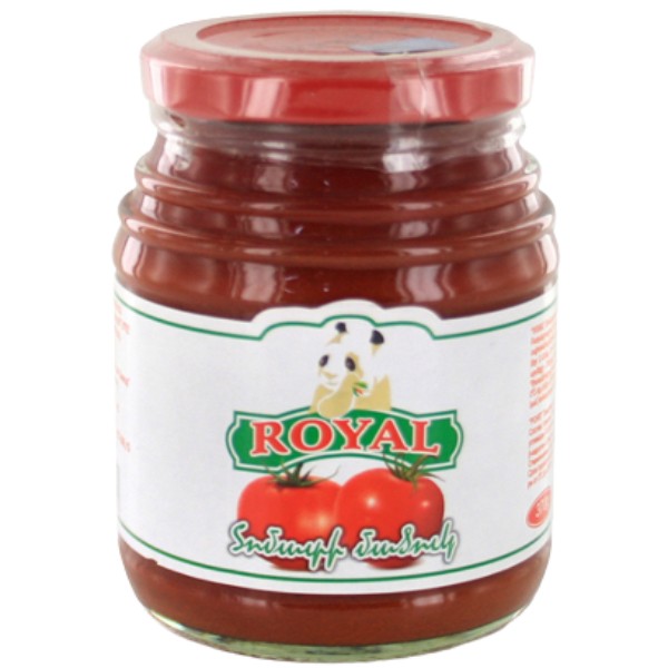 Tomato paste "Royal" 370g