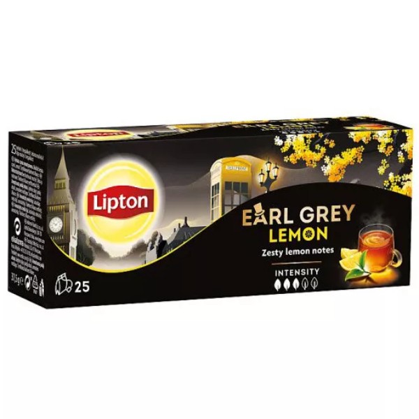 Чай "Lipton" лимонный 25 пакетиков