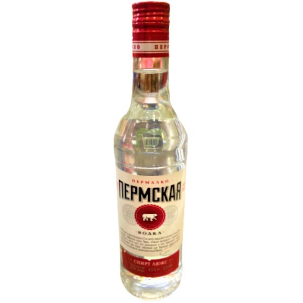 Vodka "Permskaya" Luxe 40% 0.5l