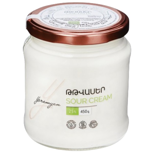 Sour cream "Yeremyan Products" 25% 450g