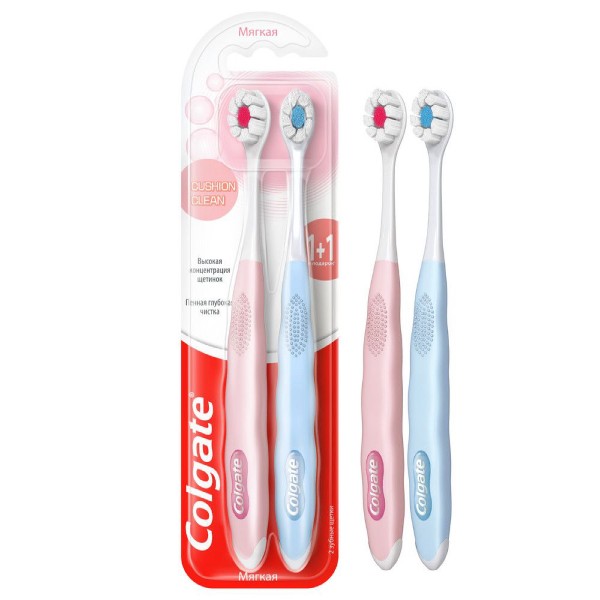 Toothbrush "Colgate" soft 2pcs