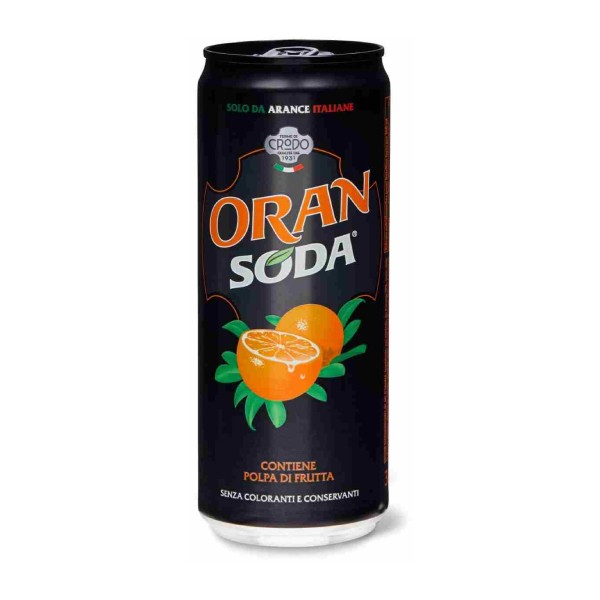 Energy drink "Crodo" with orange flavor 330ml