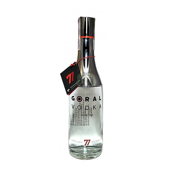 Vodka "Goral Master" 40% 0.5l