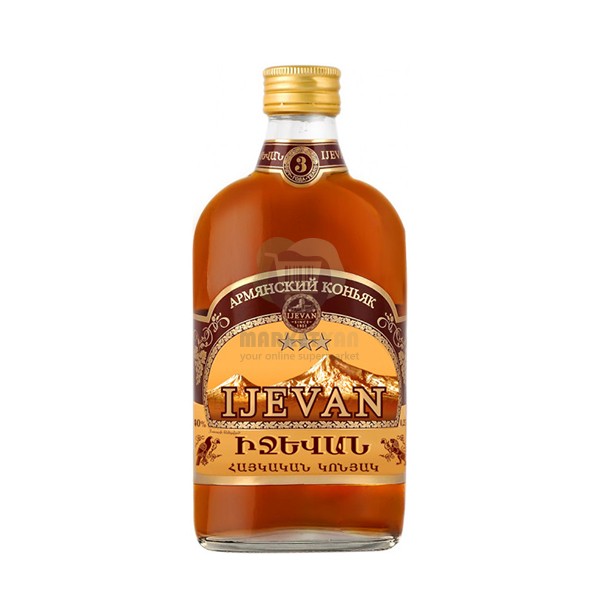 Cognac "Ijevan" 3 years 40% 0.25l