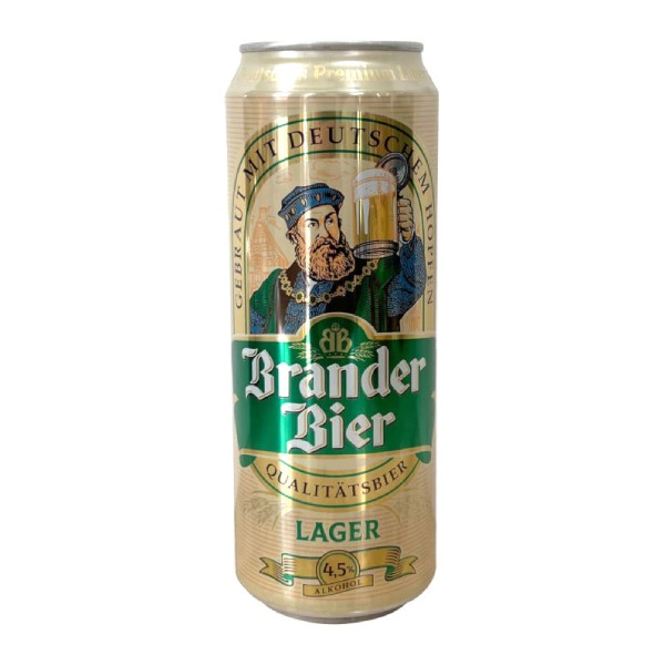 Գարեջուր «Brander Bier» լագեր 0,45լ