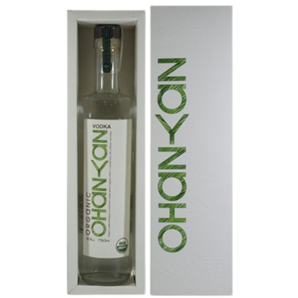 Vodka "Ohanyan" օrganic 40% (box) 0.75l