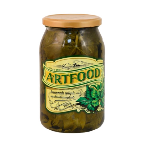 Лист виноградный "Artfood" 780г