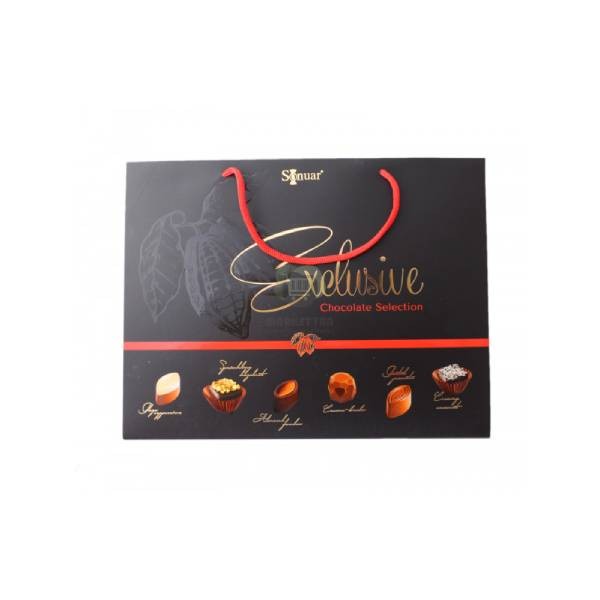 Շոկոլադե կոնֆետների հավաքածու «Sonuar» Էքսկլյուզիվ, սև 230գր