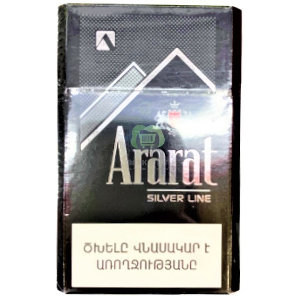 Ծխախոտ «Ararat» արծաթագույն լայն 20հտ