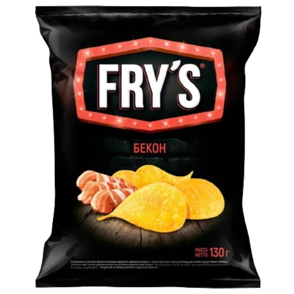 Chips potato "Fry's" bacon 70g