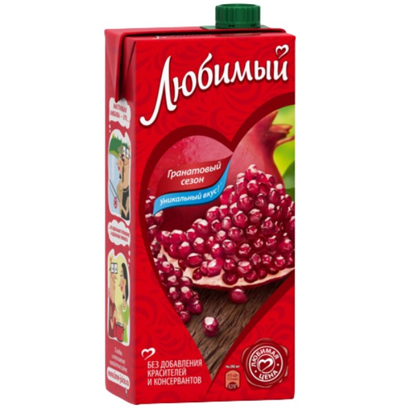 Nectar "Sadochok" apple pomegranate 0.95l