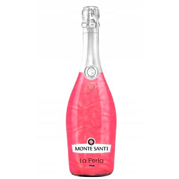 Sparkling wine "Monte Santi La Perla" pink 0.75l