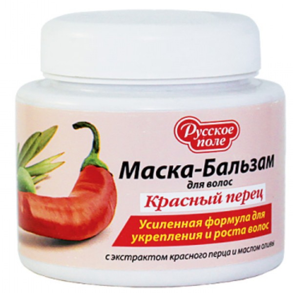 Hair mask "Russkoe Pole" red pepper 250ml