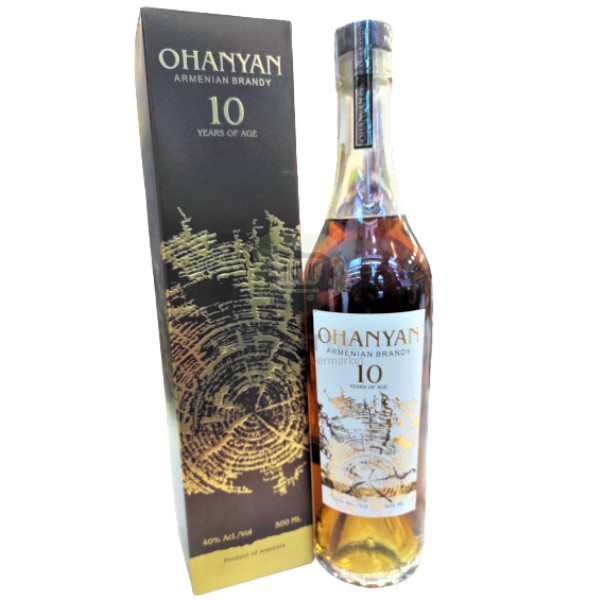Cognac "Ohanyan" 10 years 40% 0.5 l