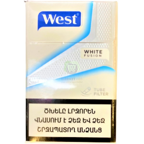 Cigarettes "West" White Fusion 20pcs