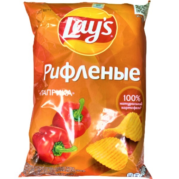 Chips "Lay's" riffled paprika 140g