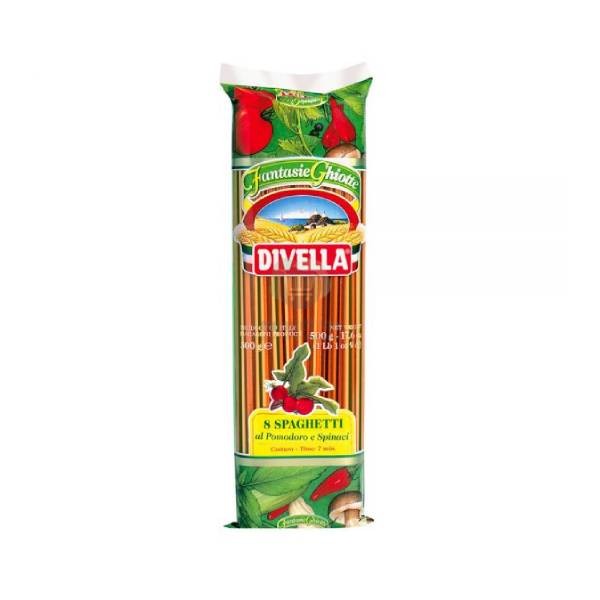 Спагетти "Divella" N8 цветные 500 гр.