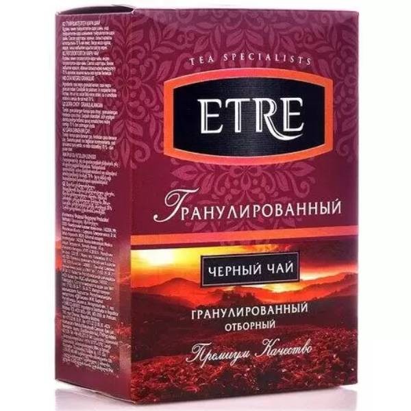 Etre black granulated tea 100g