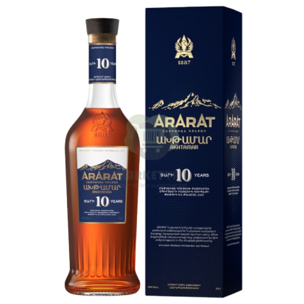Cognac "Ararat" Akhtamar 10 years 40% 0.5l