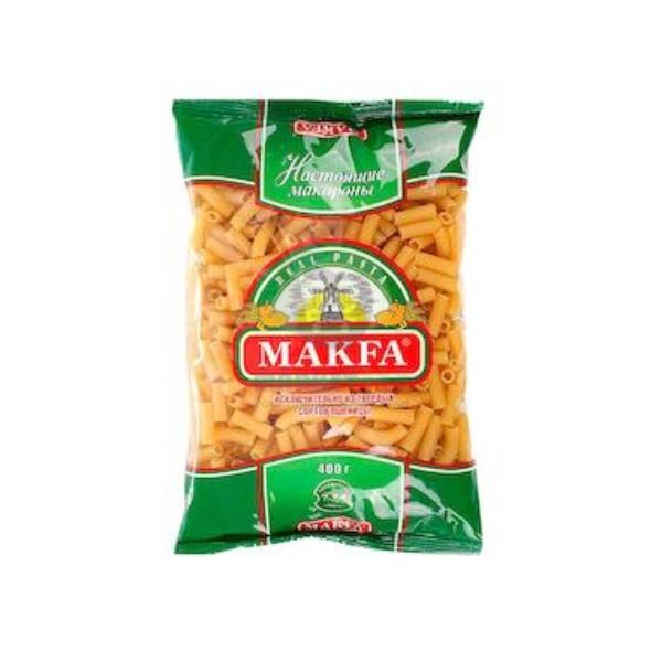 Макароны-рожки "Макфа" 400гр