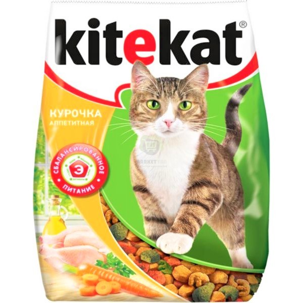 Cat food "Kitekat" appetizing chicken 350gr
