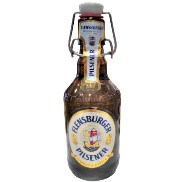 Beer "Flensburger Pilsener" 4.8% 0.33l