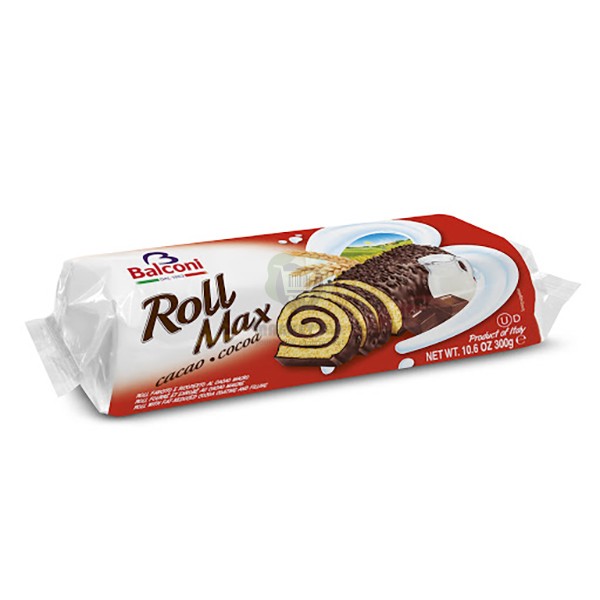 Biscuit roll "Balconi" Sweet roll, chocolate 300 gr