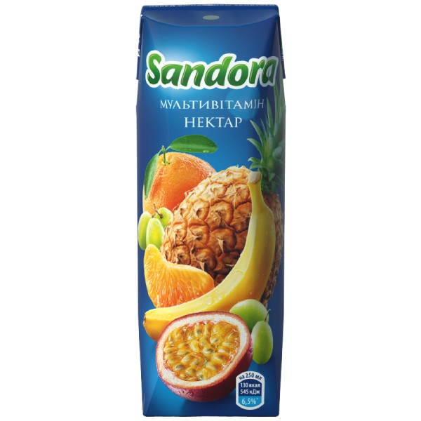 Nectar "Sandora" multifruit 250ml