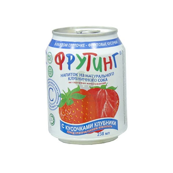 Juice "Fruiting" strawberry 238 gr,