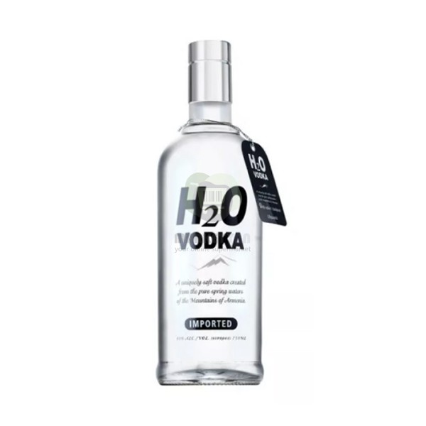 Vodka "H2O" 40% 0.75l