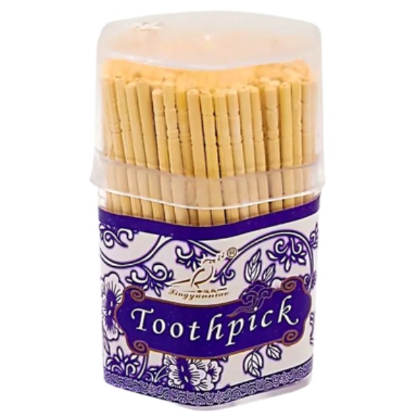 Toothpick "Kingyunntae" wooden one side 300pcs