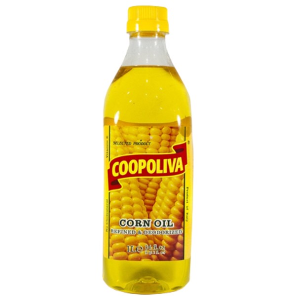 Масло кукурузное "Coopoliva" 1л