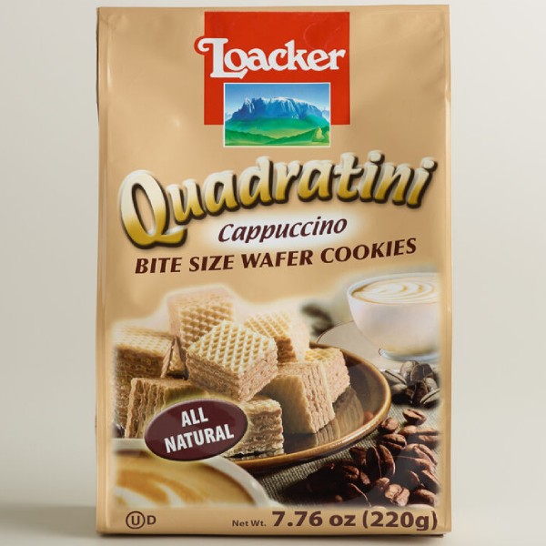 Wafer "Loacker" cappuccino square 250g