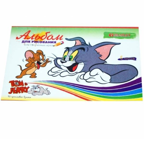 Drawing Notebook "Skarlet" Tom and Jerry 8 sheets