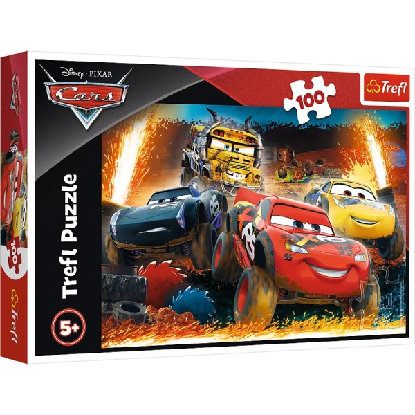 Puzzle "Trefl" Extreme racing 100 pieces