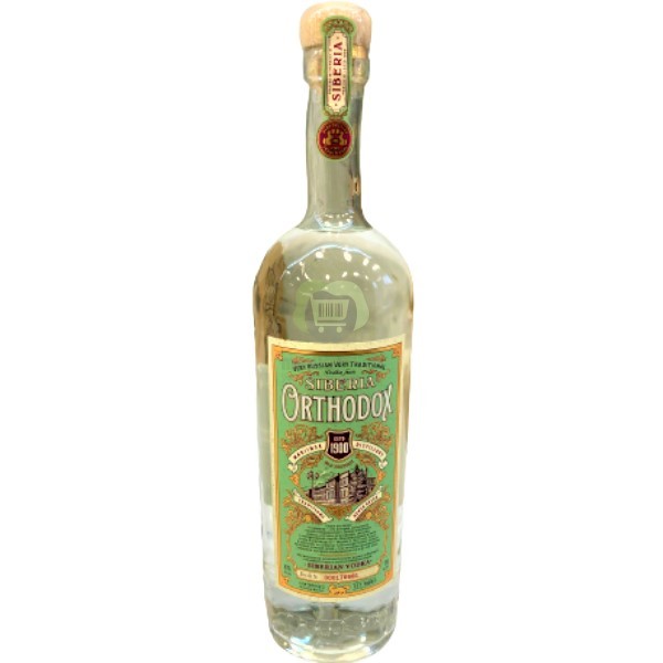Vodka "Siberia Orthodox" 40% 0.7l