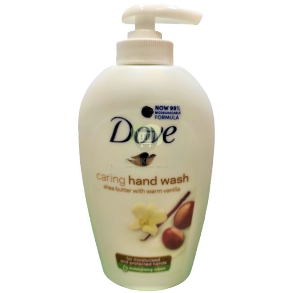 Soap-cream "Dove Pure" with Shea butter und vanilla scent 250ml