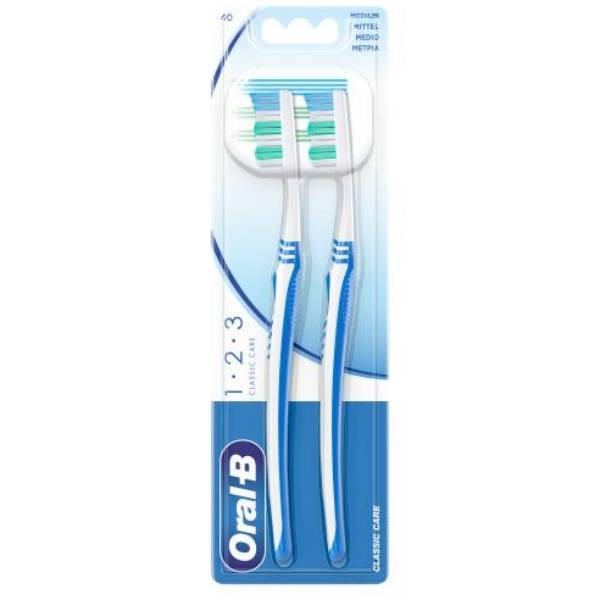 Ատամի խոզանակ «Oral B Classic» 1+1