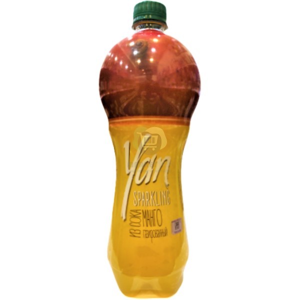 Refreshing carbonated drink "Yan" mango 930ml
