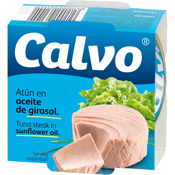 Թունա բուսայուղի մեջ «Calvo» 160գ