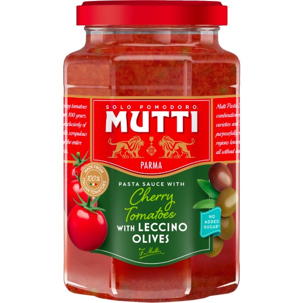 Tomato sauce "Mutti" with olives 400g