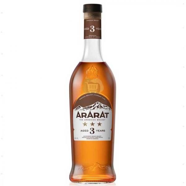 Cognac "Ararat" 3 years 40% 0,5l