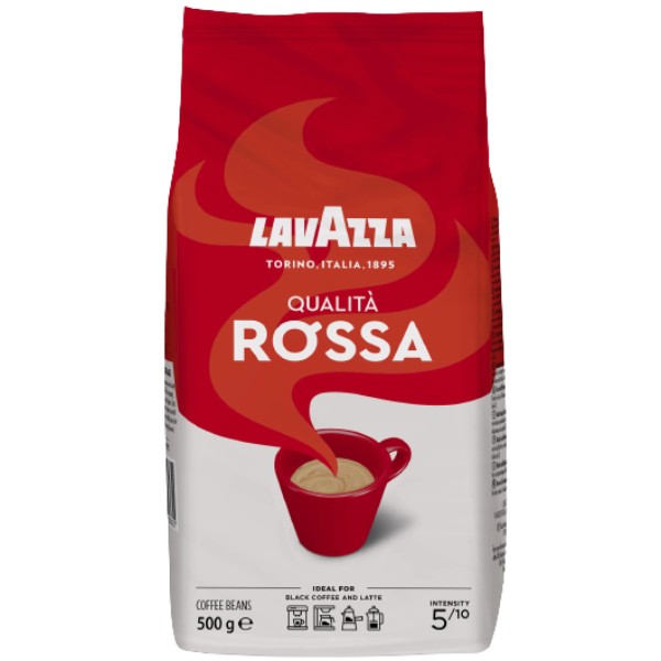 Coffee beans "LavAzza" Espresso Qualita Rossa 500g